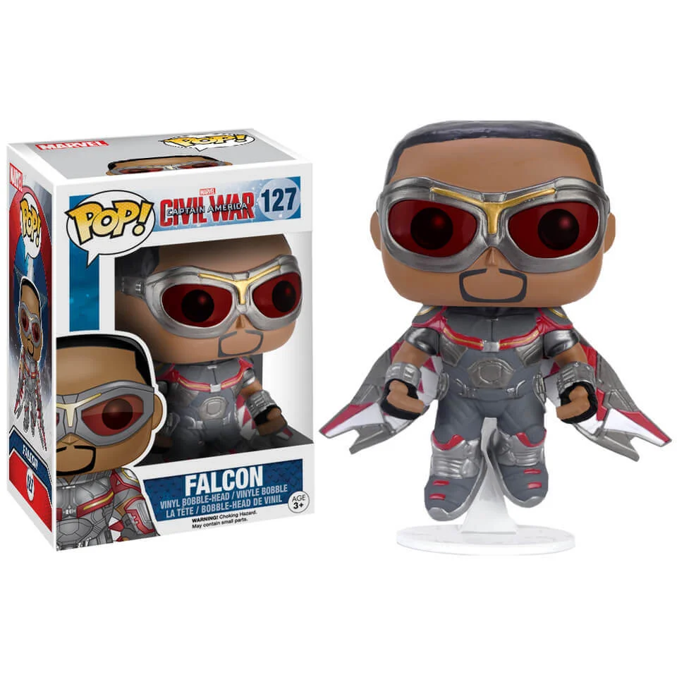 Marvel Captain America Civil War Falcon Pop! Vinyl Figure Image 1