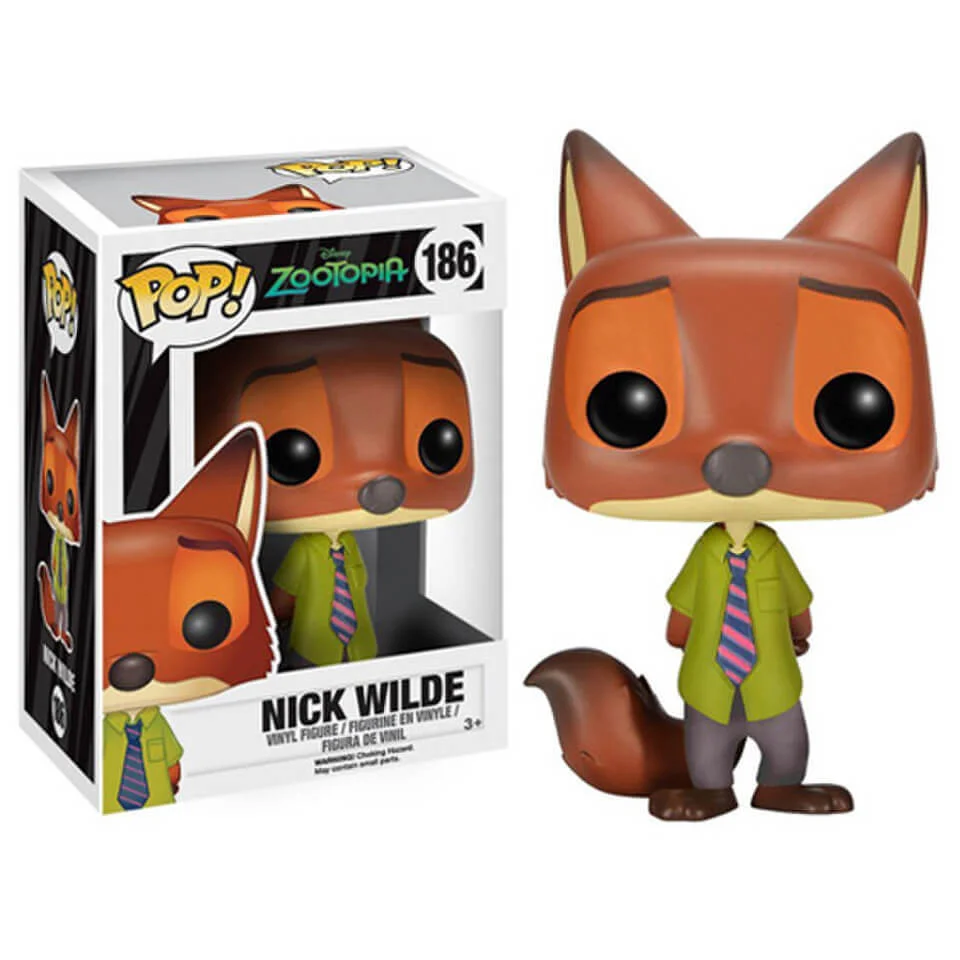 Figurine Funko Pop! Nicholas P. Wilde Disney Zootopie Image 1