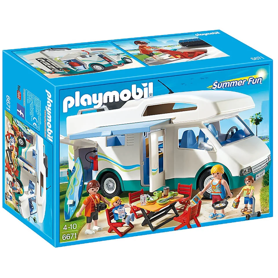 Famille avec camping-car Playmobil - (6671) Image 1
