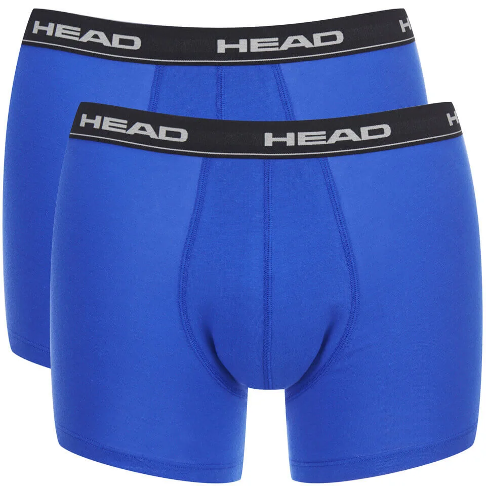 Lot de 2 Boxers Head - Bleu / Noir - S - Blue/Black Image 1