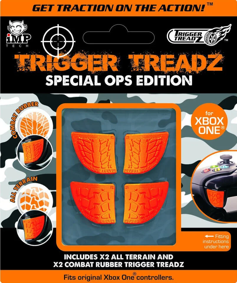 Grips de pouce Trigger TreadZ Special Ops Edition 4 Pack Image 1