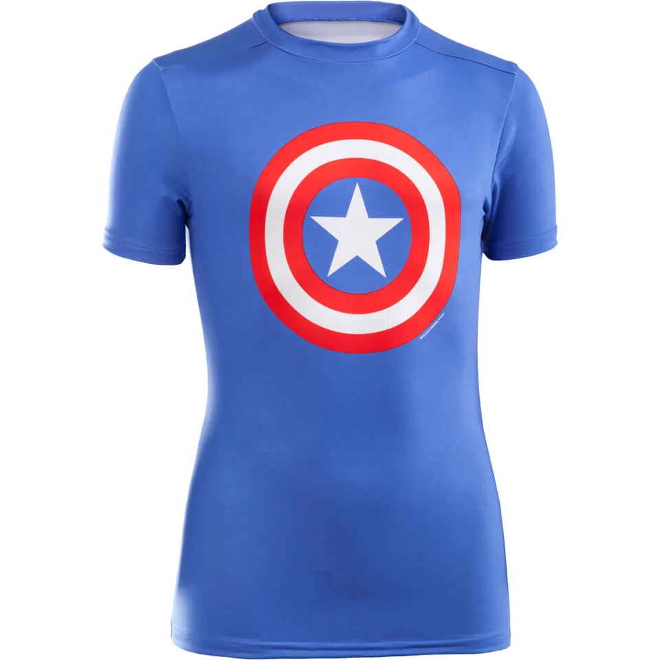 T-Shirt Under Armour® Alter Ego -Captain America - XS - Rouge Image 1