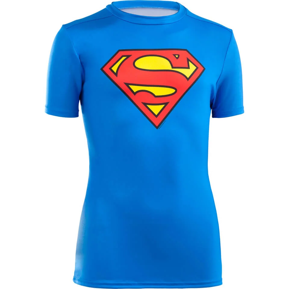 T-Shirt Under Armour® Alter Ego -Superman - XS - Bleu Image 1
