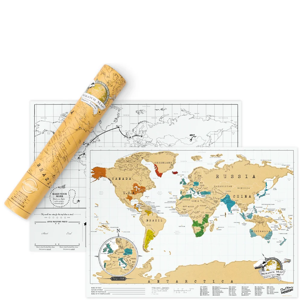 Carte du Monde à Gratter - Édition XL Image 1