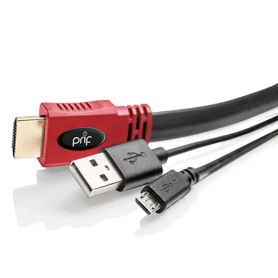 Câbles Prif HDMI + Play & Charge Image 1