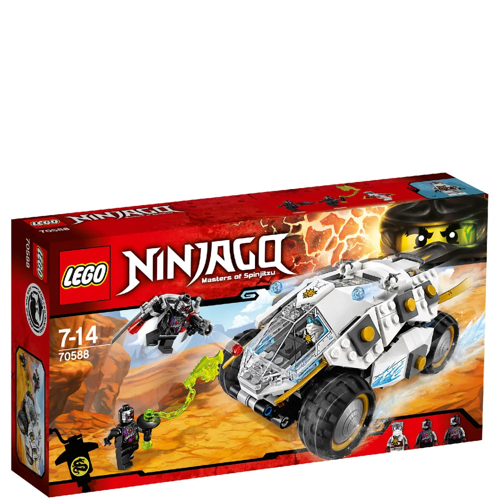 LEGO Ninjago: Le Tumbler du Ninja de Titane (70588) Image 1
