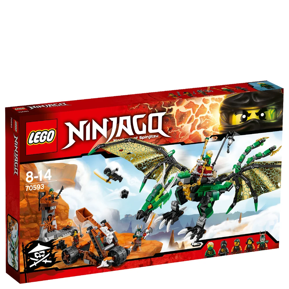 LEGO Ninjago: Le dragon émeraude de Lloyd (70593) Image 1