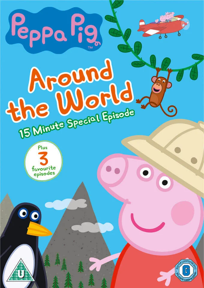 Peppa Pig : Tome 25 - Autour du monde Image 1