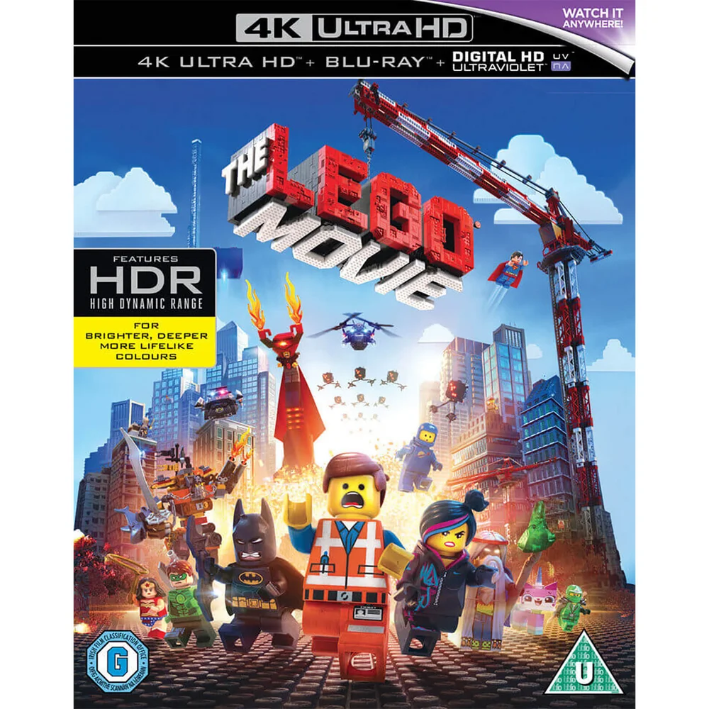 La Grande Aventure Lego 4K Ultra HD+Blu-Ray Image 1