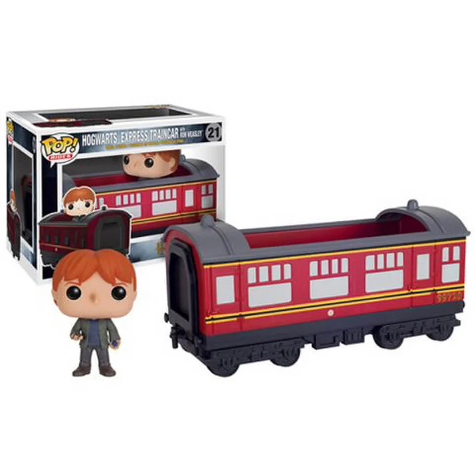 Figurine Pop! Harry Potter Poudlard Express avec Ron Weasley Image 1