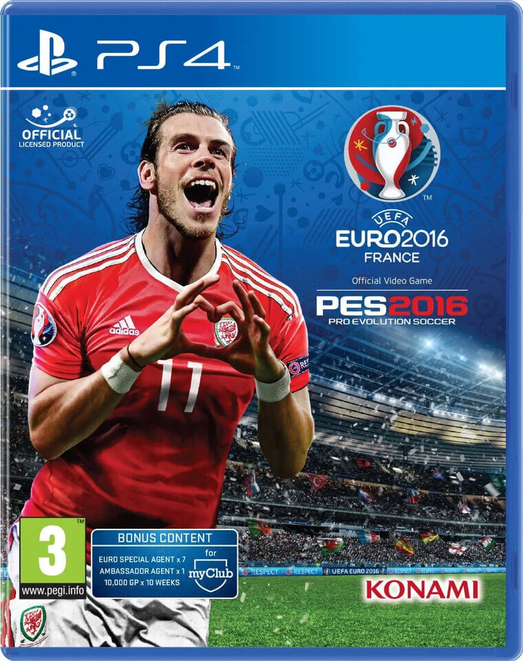 Pro Evolution Soccer 2016: UEFA Euro 2016 Image 1