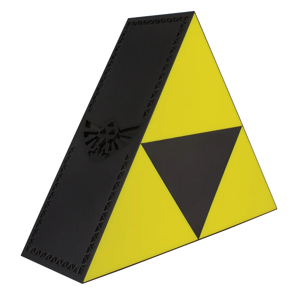 Lumière d'Ambiance La Légende de Zelda -Triforce -Jaune Image 1