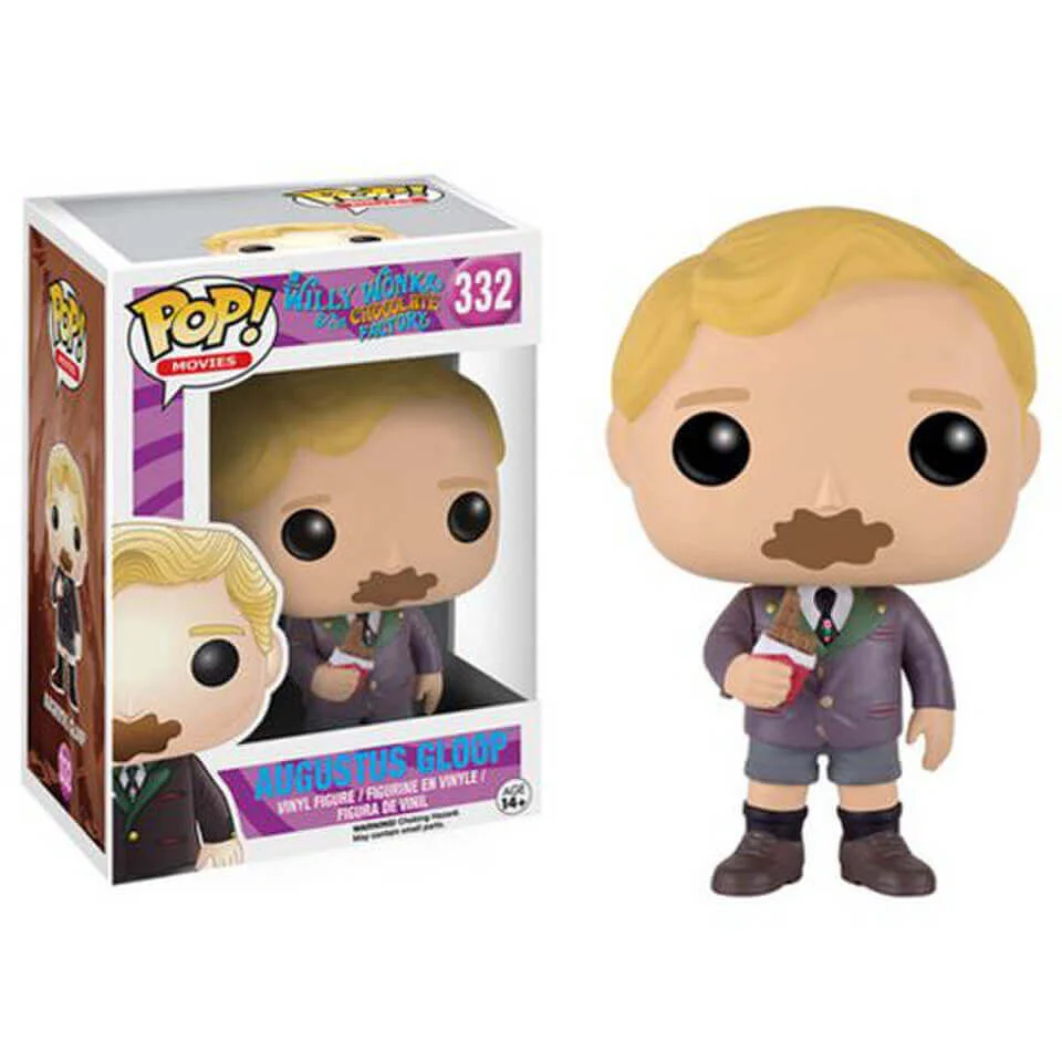 Figurine Augustus Gloop Charlie et la Chocolaterie Funko Pop! Image 1