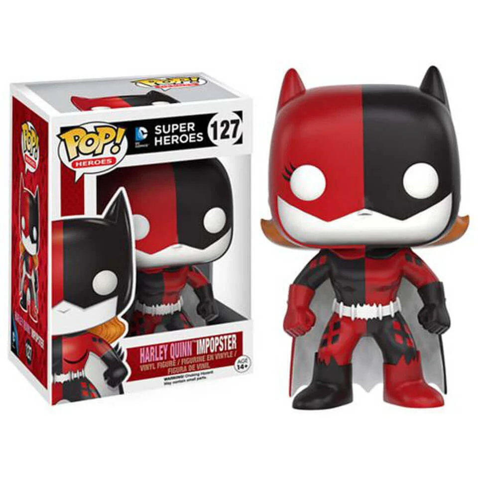 Figurine Pop! Batman Impopster Batgirl Harley Quinn Image 1