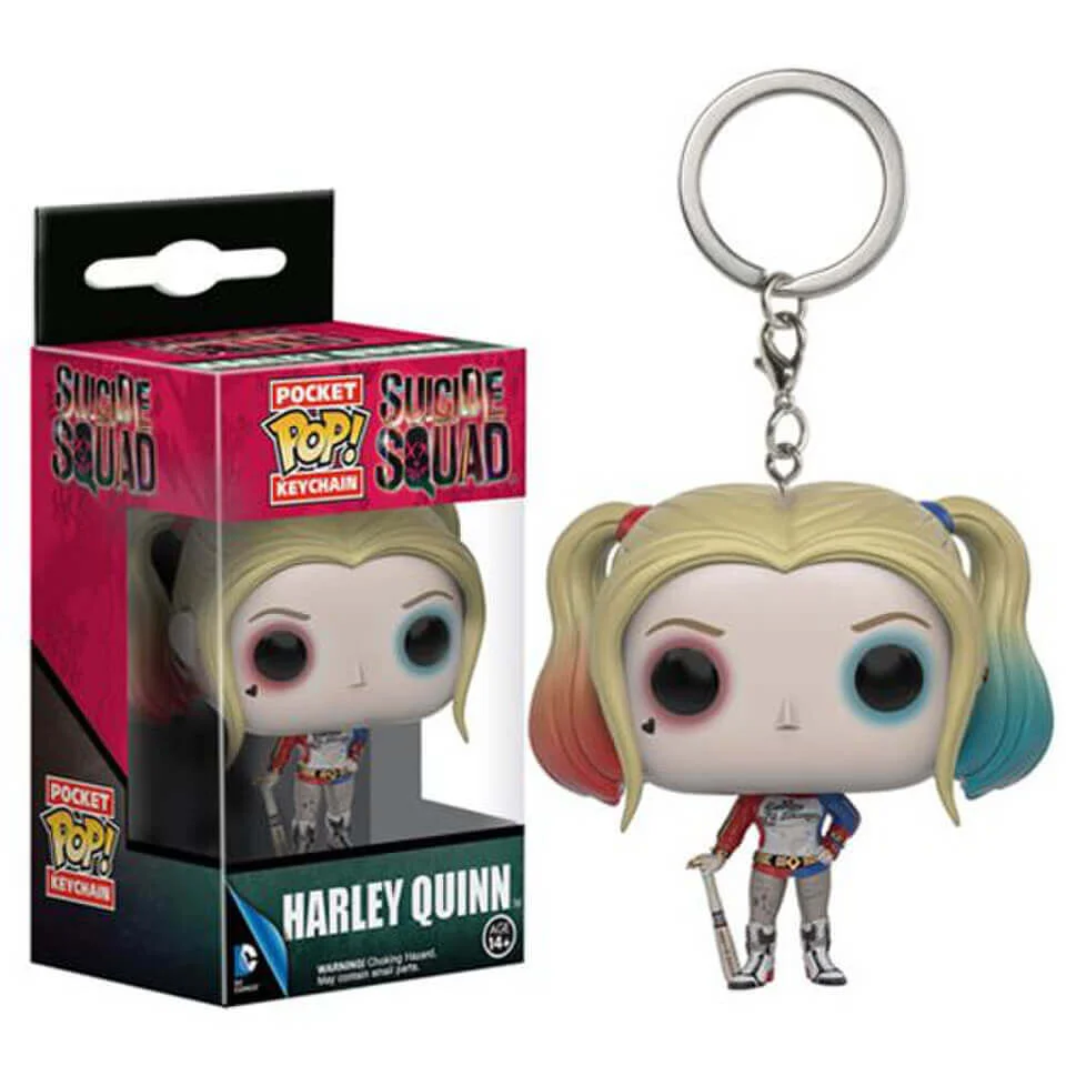 Porte-Clés Pocket Pop! Harley Quinn Suicide Squad Image 1