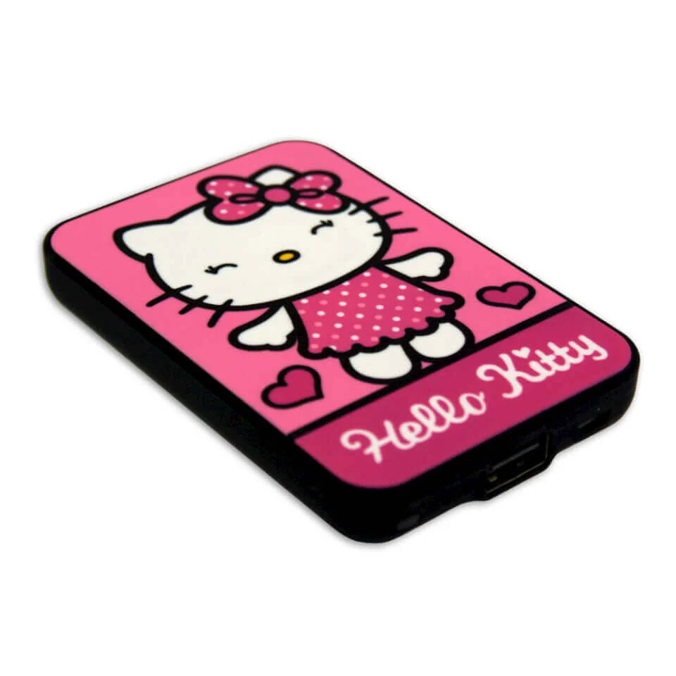 Batterie Externe Taille Carte Bleue (5000mAh) - Hello Kitty Image 1