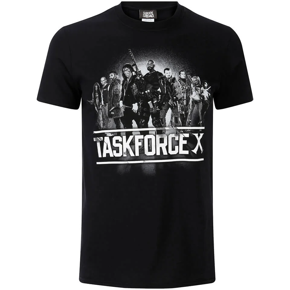 T-Shirt Homme DC Comics Suicide Squad Taskforce X - Noir - S Image 1
