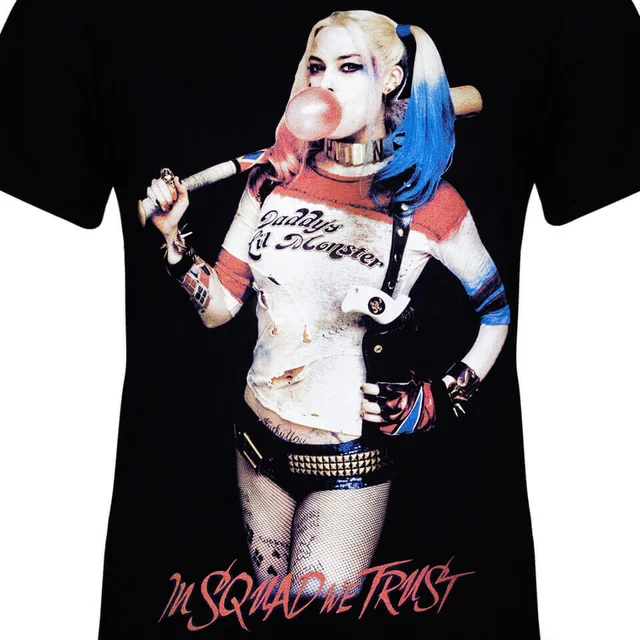 T-Shirt Homme DC Comics Suicide Squad In Squad We Trust - Noir