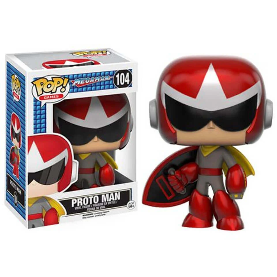 Mega Man Protoman Pop! Figurine en vinyle Image 1