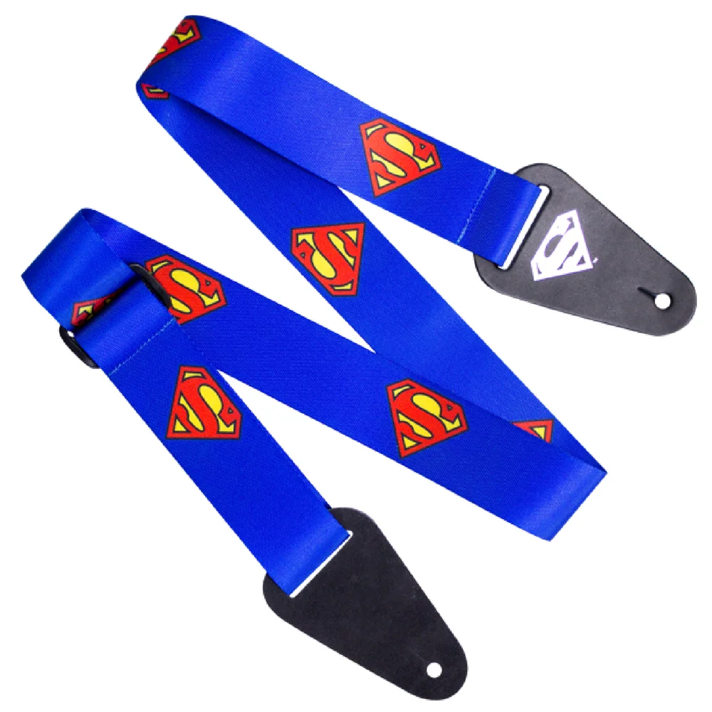 Courroie de guitare en tissu avec logo Superman Image 1