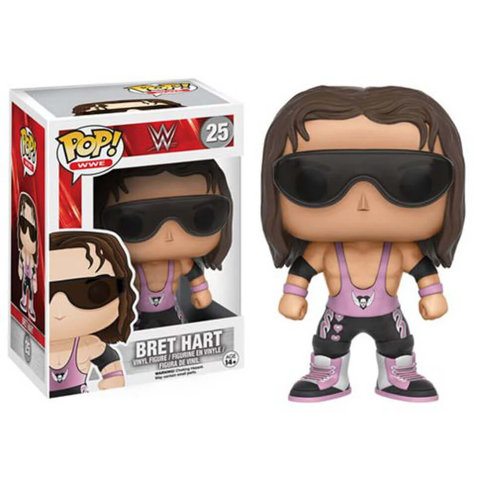 WWE Bret Hart Figurine Funko Pop! Image 1