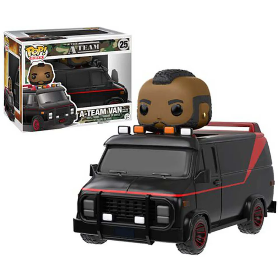 Figurine Funko Pop! Barracuda avec Fourgon L'Agence tous risques Image 1