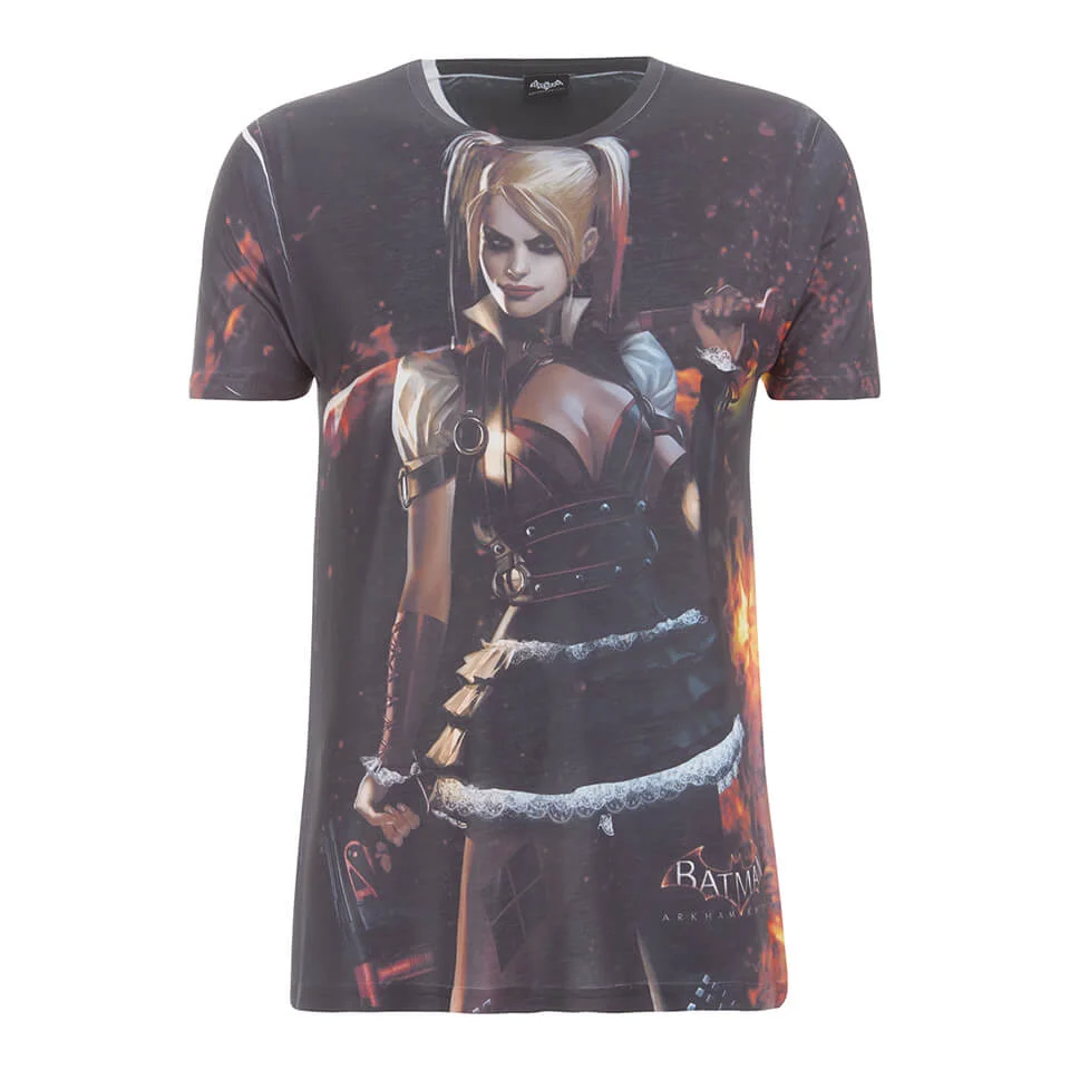 T-Shirt Homme DC Comics Batman Harley Quinn - Noir - S - Noir Image 1