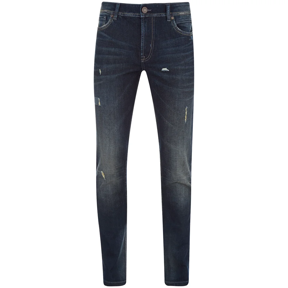 Jean Homme - Slim Produkt pour Homme Distressed - Bleu Denim - 29R - Bleu Image 1