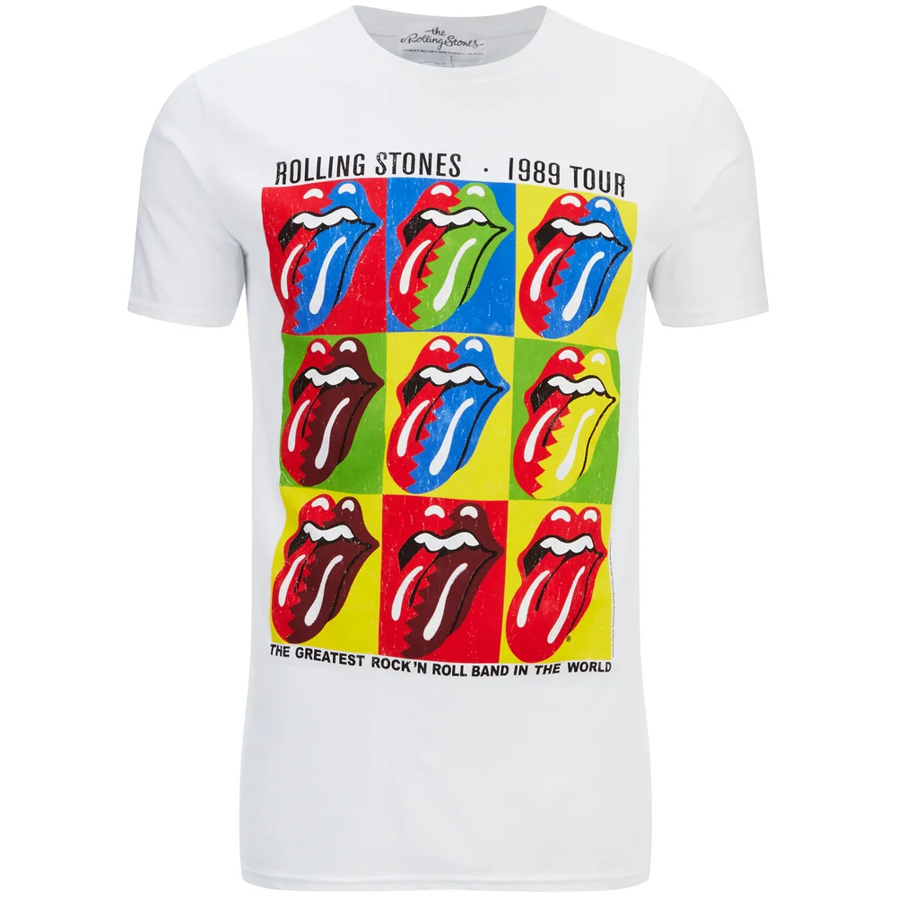 T-Shirt Homme Rolling Stones Gorille 1993 Tour - Blanc - S - Blanc Image 1