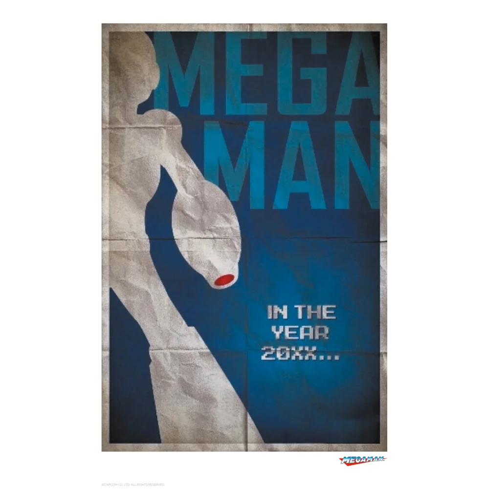 Mega Man "Blaster" Lithographie d'édition limitée Image 1