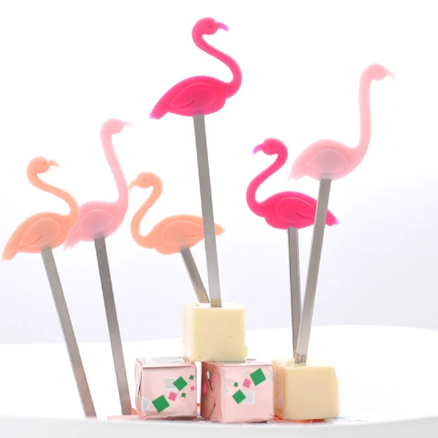Pics à Cocktails Flamand Rose