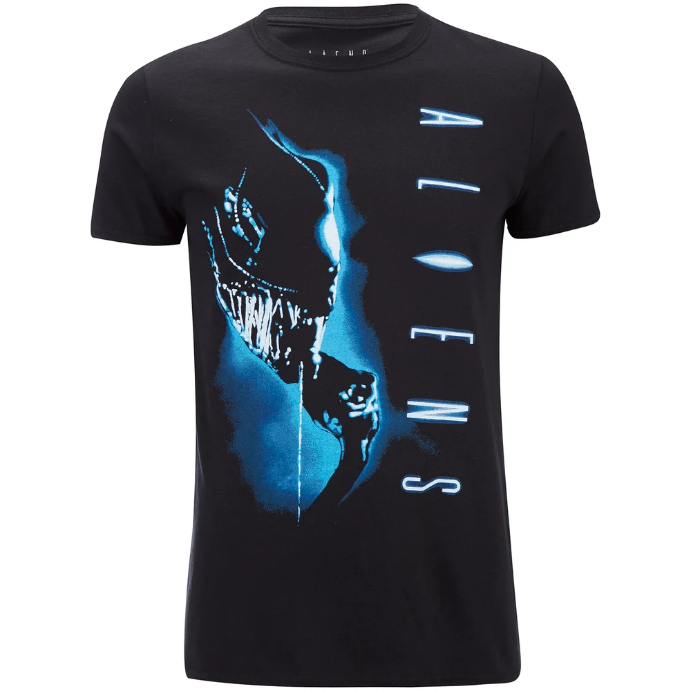 T-Shirt Homme Aliens Vertical - Noir - S - Noir Image 1
