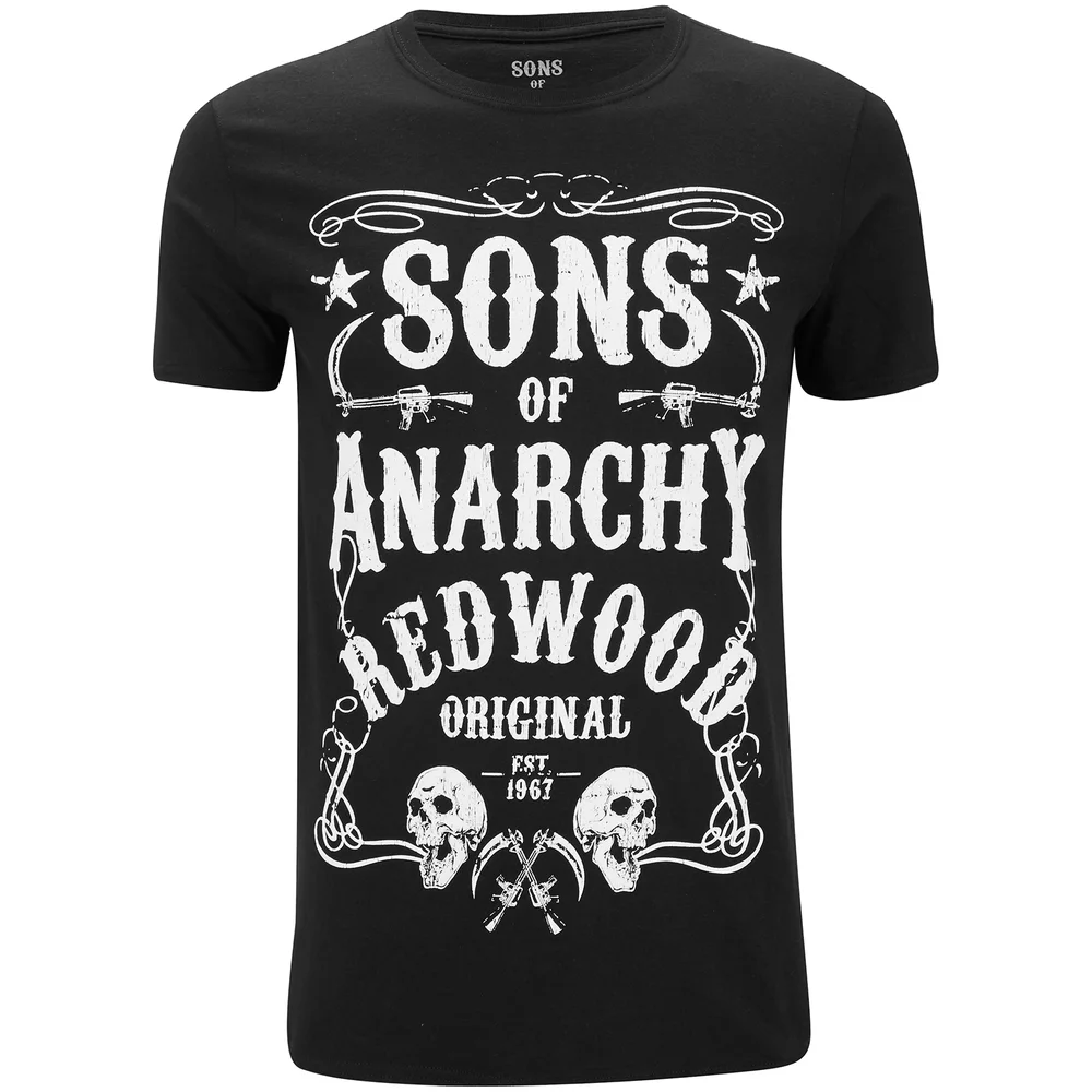 T-Shirt Homme Sons of Anarchy Original - Noir - S - Noir Image 1