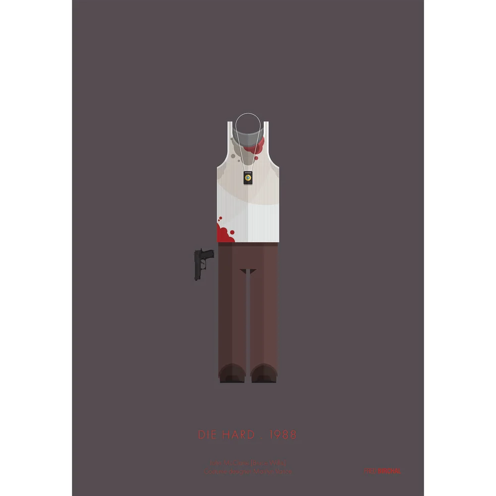 Affiche Costume Die Hard - 35,5 cm x 28 cm Image 1