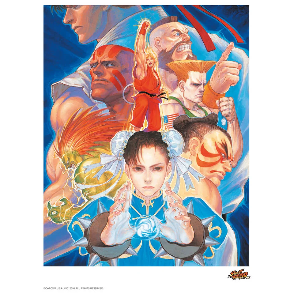 Affiche Street Fighter That's Good Kung - Fu ! - Fine Art Image 1