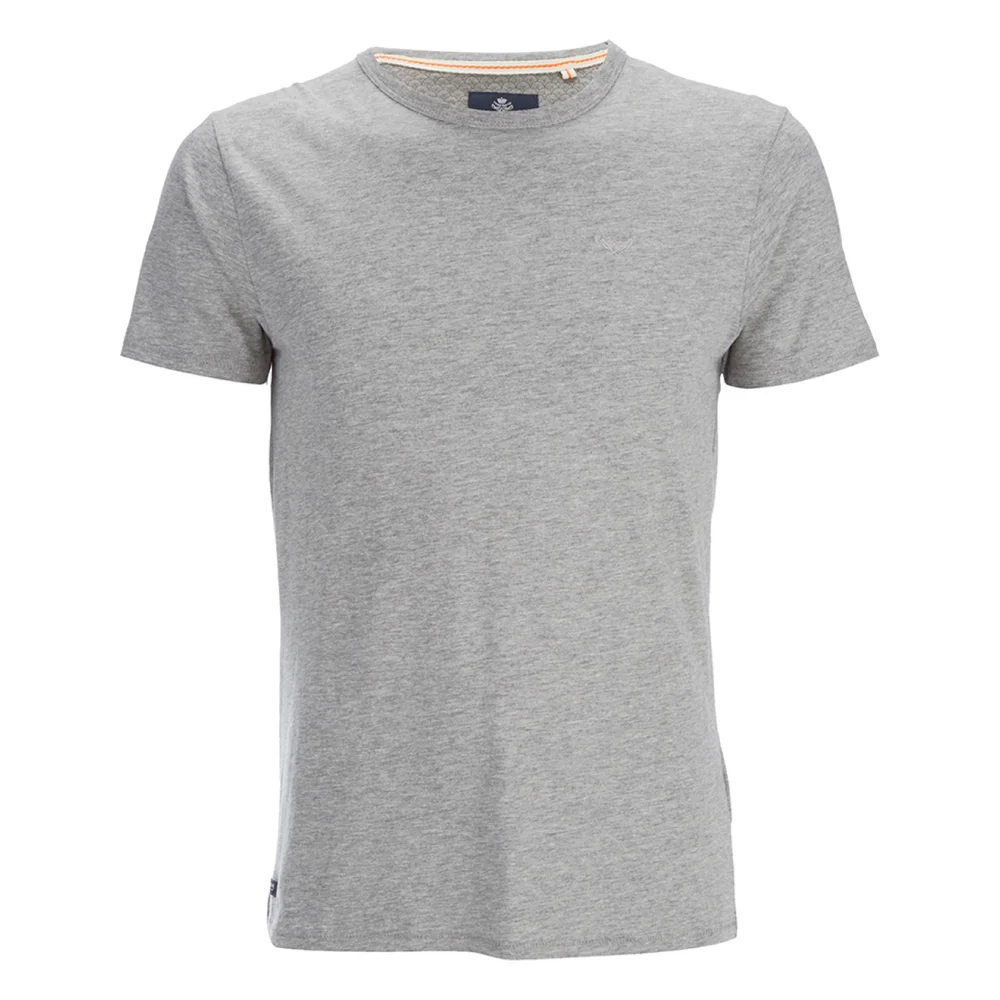 T-Shirt Homme Threadbare William - Gris Chiné - S - Gris Image 1