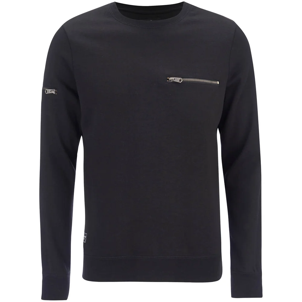 Sweat Threadbare pour Homme Chapel -Noir - S - Noir Image 1
