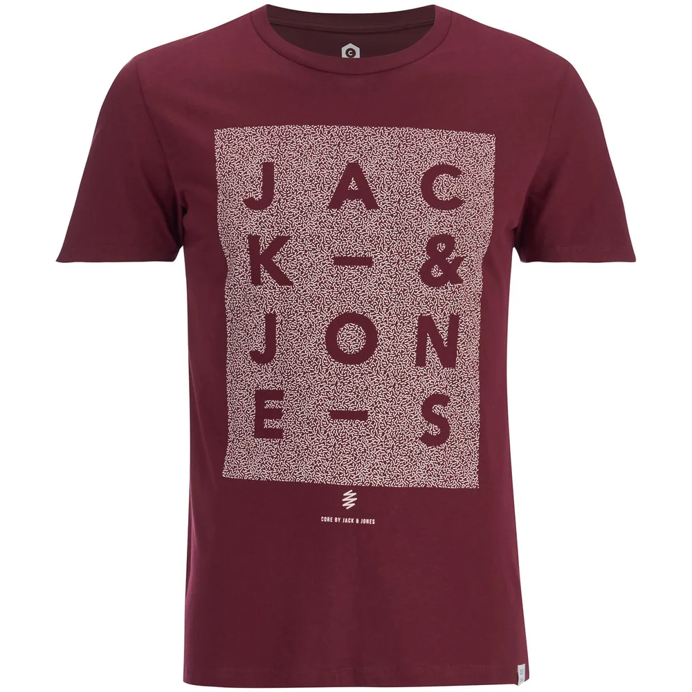 Jack & Jones T-Shirt Graphique -Porto - S - Burgundy Image 1