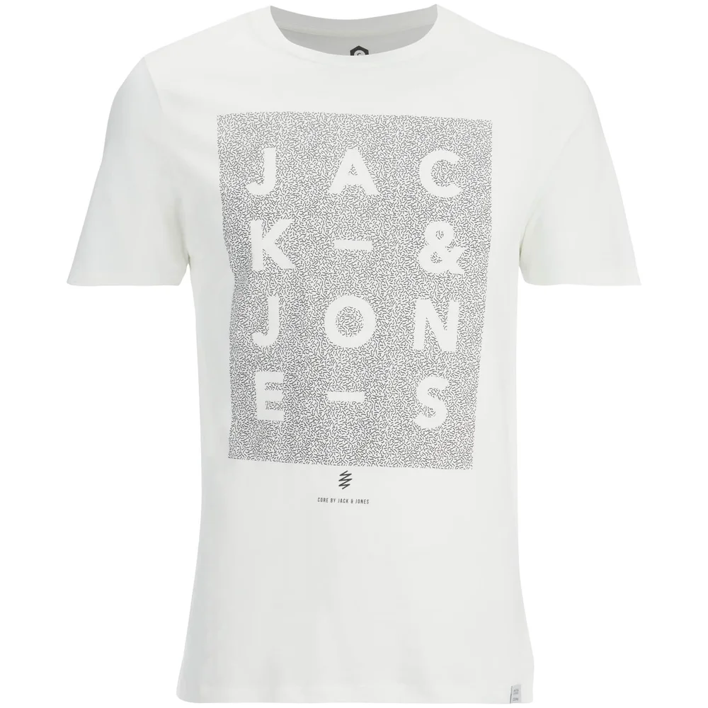 T-Shirt Graphique Jack & Jones -Gris Clair - S - Blanc Image 1