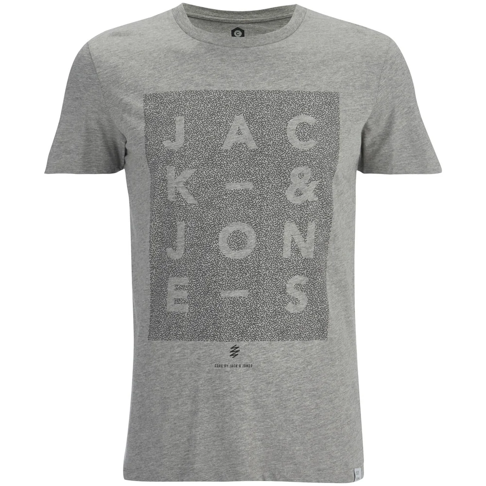 T-Shirt Graphique Jack & Jones -Blanc - S - Gris Image 1
