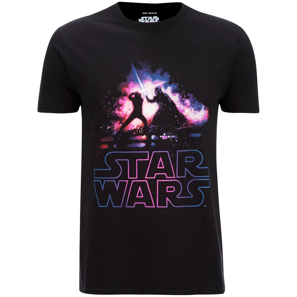 Star Wars Galaxie Force T-Shirt - Homme - Noir - S - Noir Image 1