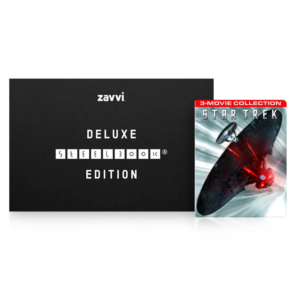 Star Trek 1 à 3 Steelbook Exclusif Zavvi + Coffret Collector Image 1