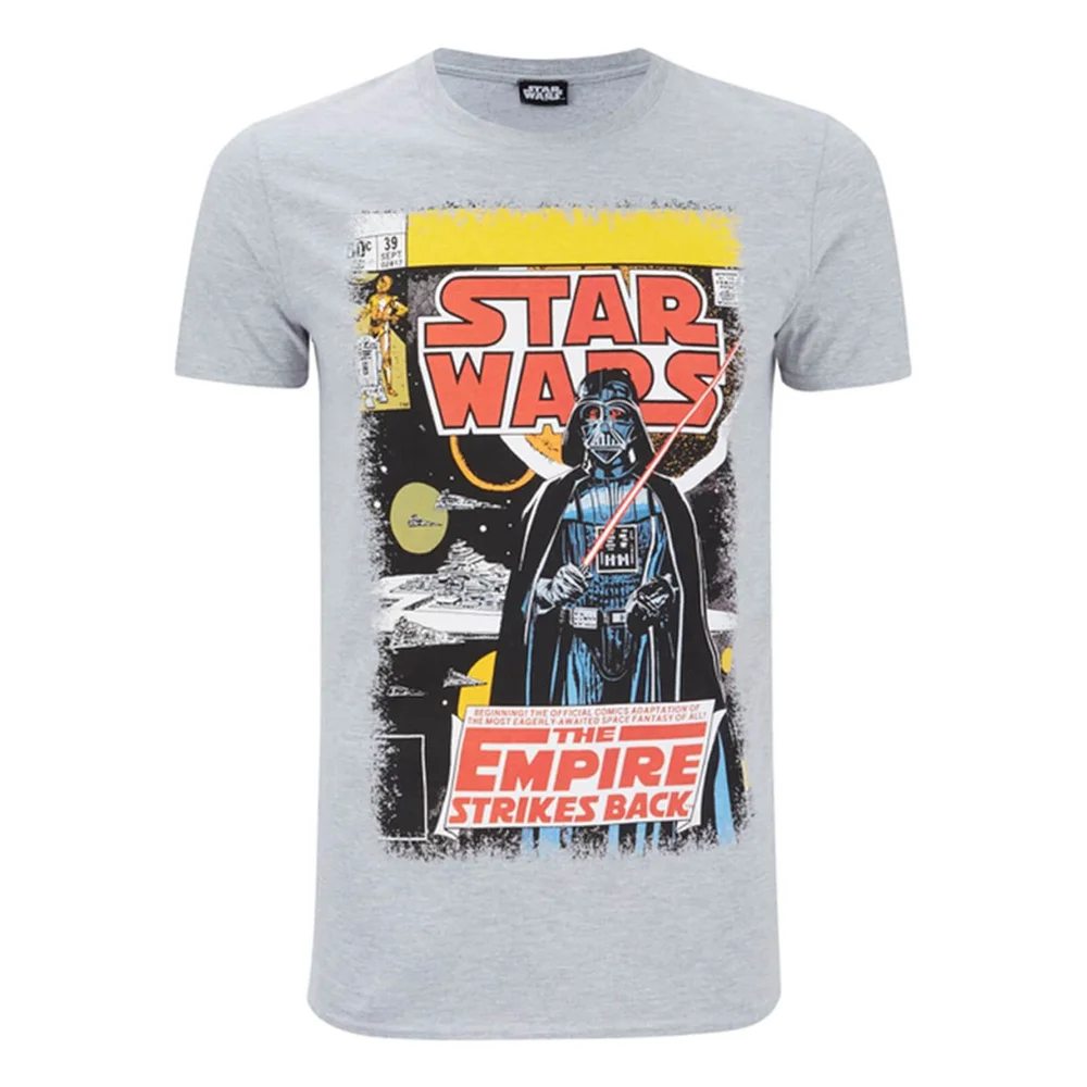 T-Shirt Homme Star Wars L'Empire contre - attaque - Gris - S - Gris Image 1