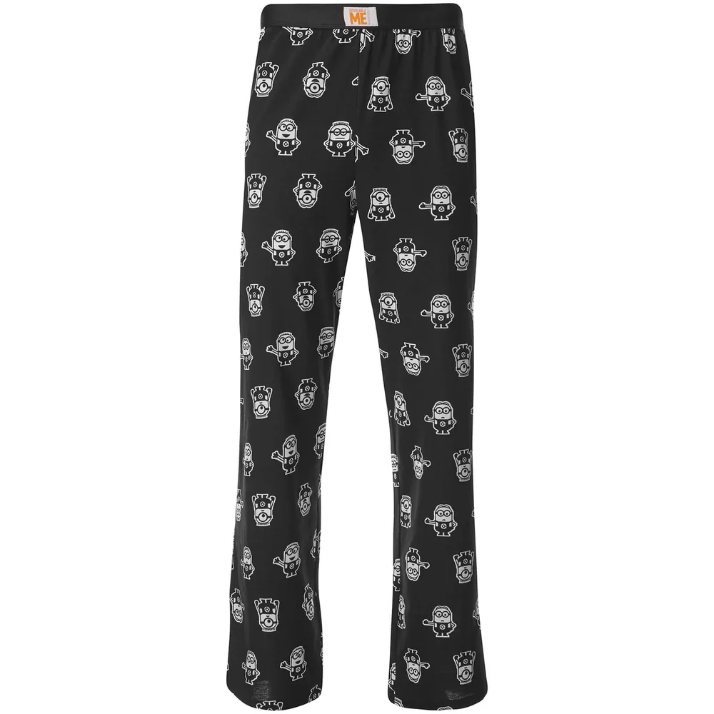 Pantalon Homme de Pyjama Les Minions -Noir - S - Noir Image 1