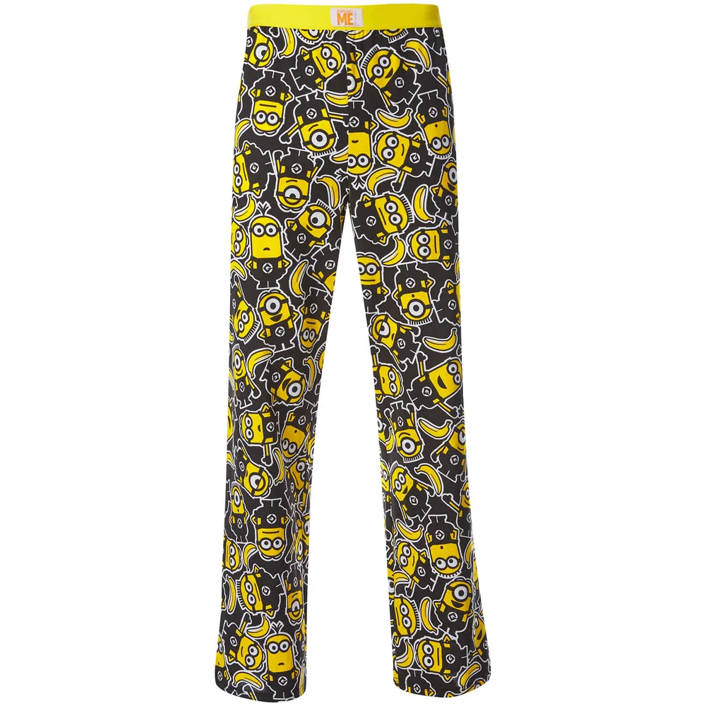 Pantalon de Pyjama pour Homme -Minions -Jaune - S - Citron Image 1