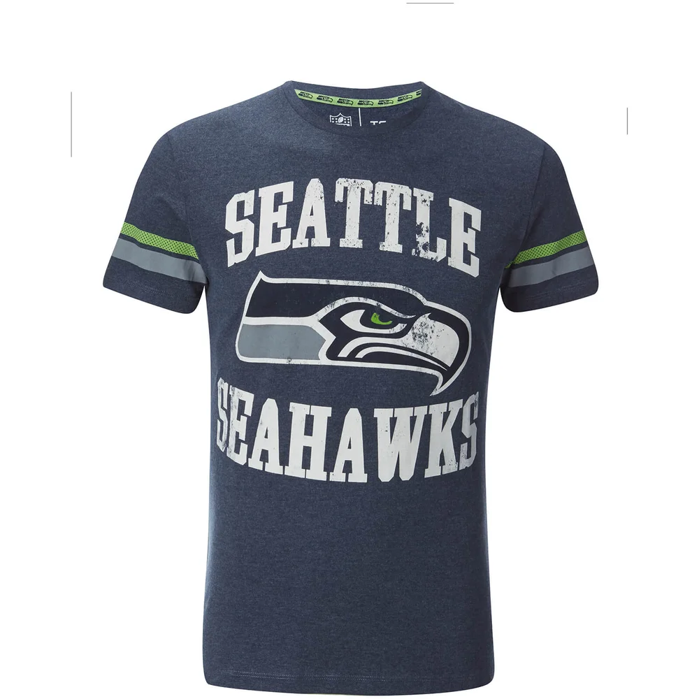T-Shirt Homme NFL Seatle Seahawks Homme -Marine - S - Navy Image 1