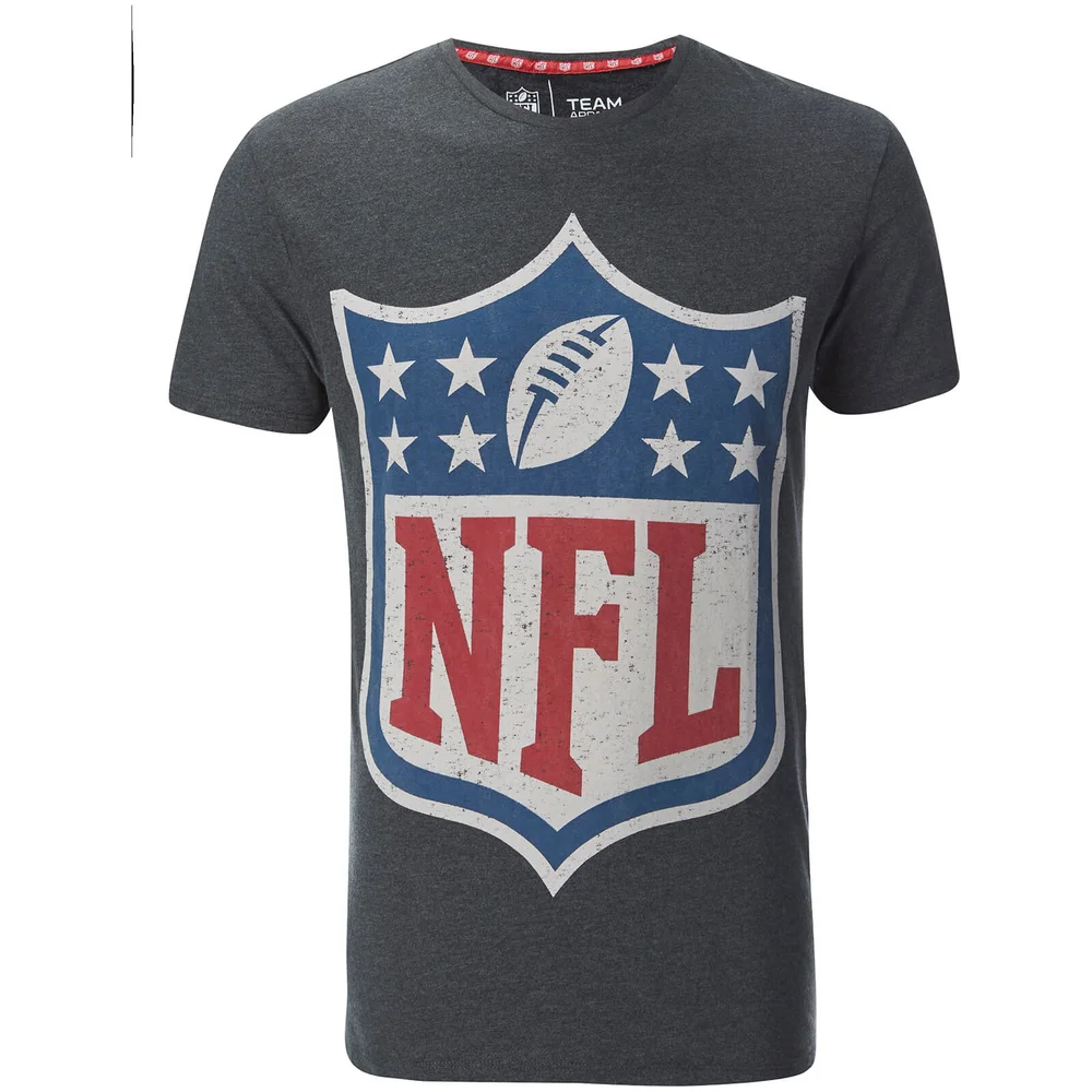 T-Shirt Homme NFL Logo Homme -Gris - S - Gris Image 1