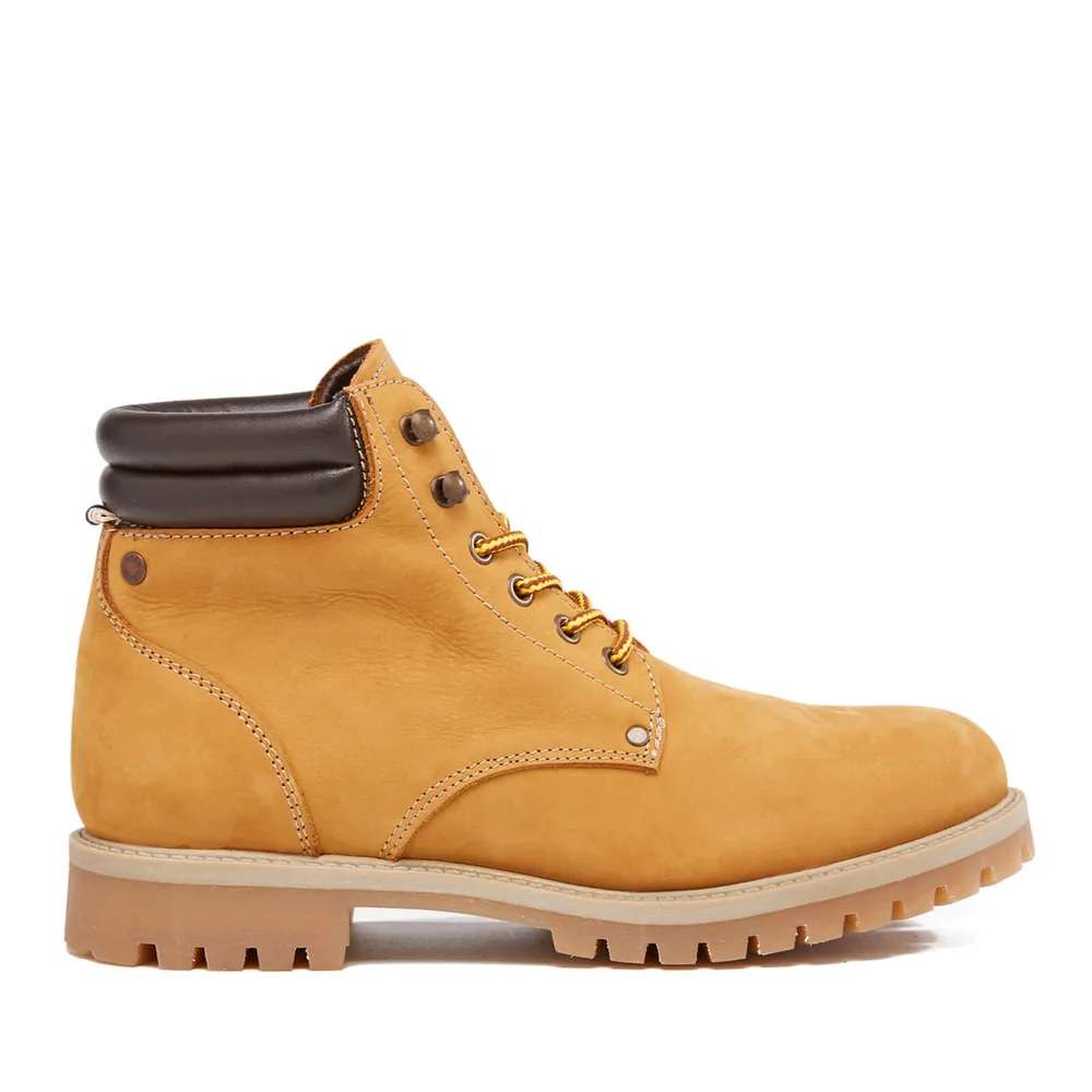 Bottines Stoke Nubuck pour Homme Jack & Jones -Miel - UK 7/EU 41 - Brown Image 1
