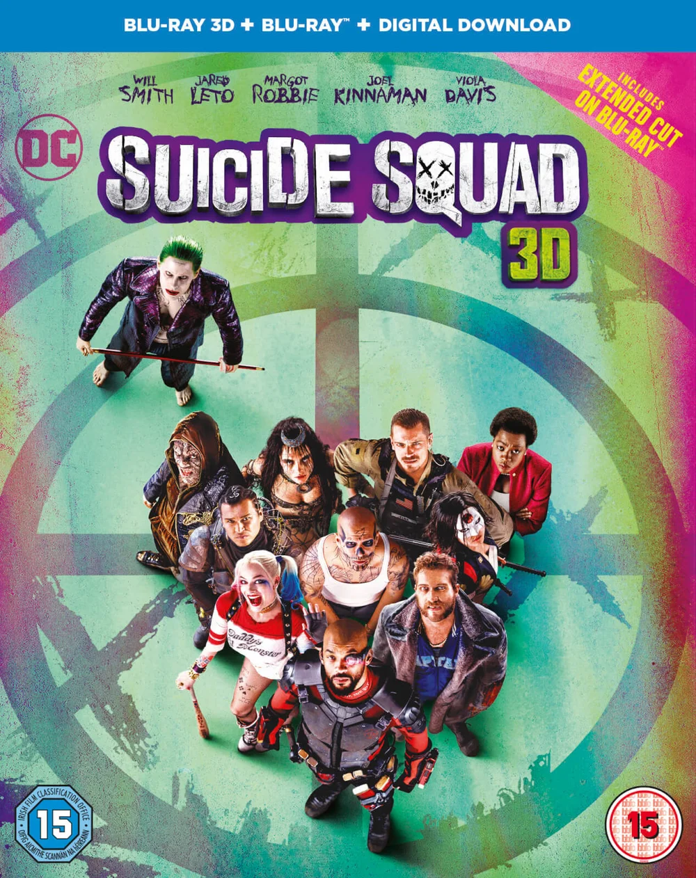 Suicide Squad 3D (Includes 2D Version) (Includes Ultraviolet Copy) Image 1