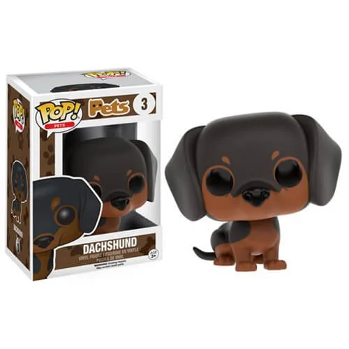 Figurine Pop! Pets Teckel Funko Pop! Image 1